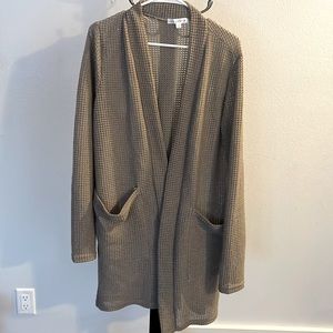 Brand new grey os cardigan with pockets